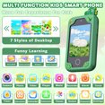 thumbnail image 3 of PayUSD Kids Smart Phone for Girls Boys 32GB Cell Phones Kids Toys Camera Touchscreen HD Dual Phones Christmas Birthday Gift Toddler Learning Education Toy, 3 of 8