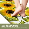 thumbnail image 4 of Kitchen Mats, Sunflower Kitchen mats for Floor, Anti Fatigue Mats for Kitchen Floor Cushioned, Non Skid Washable Memory Foam Kitchen Rugs and Mats for Bedroom, Office, Sink, Laundry 17.3*29'''', 4 of 6