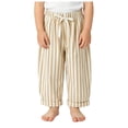 thumbnail image 3 of JFOPQVSM Classic Casual Pants for Boys Thin Cotton Stripe Elastics Waist Spring Summer Trousers Toddler Long Pants (0-8Y), 3 of 9