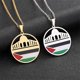 thumbnail image 2 of New Stainless Steel Al-Aqsa Mosque And Palestine Pendant Necklaces for Women Men Gold Color/Silver Color Jewelry Ethnic Gifts, 2 of 5