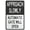 Warning Sign 5, variant on Appointment Only No Visitors Aluminum Sign 8"x12" - Strictly No Unappointed Visitors, Black Office