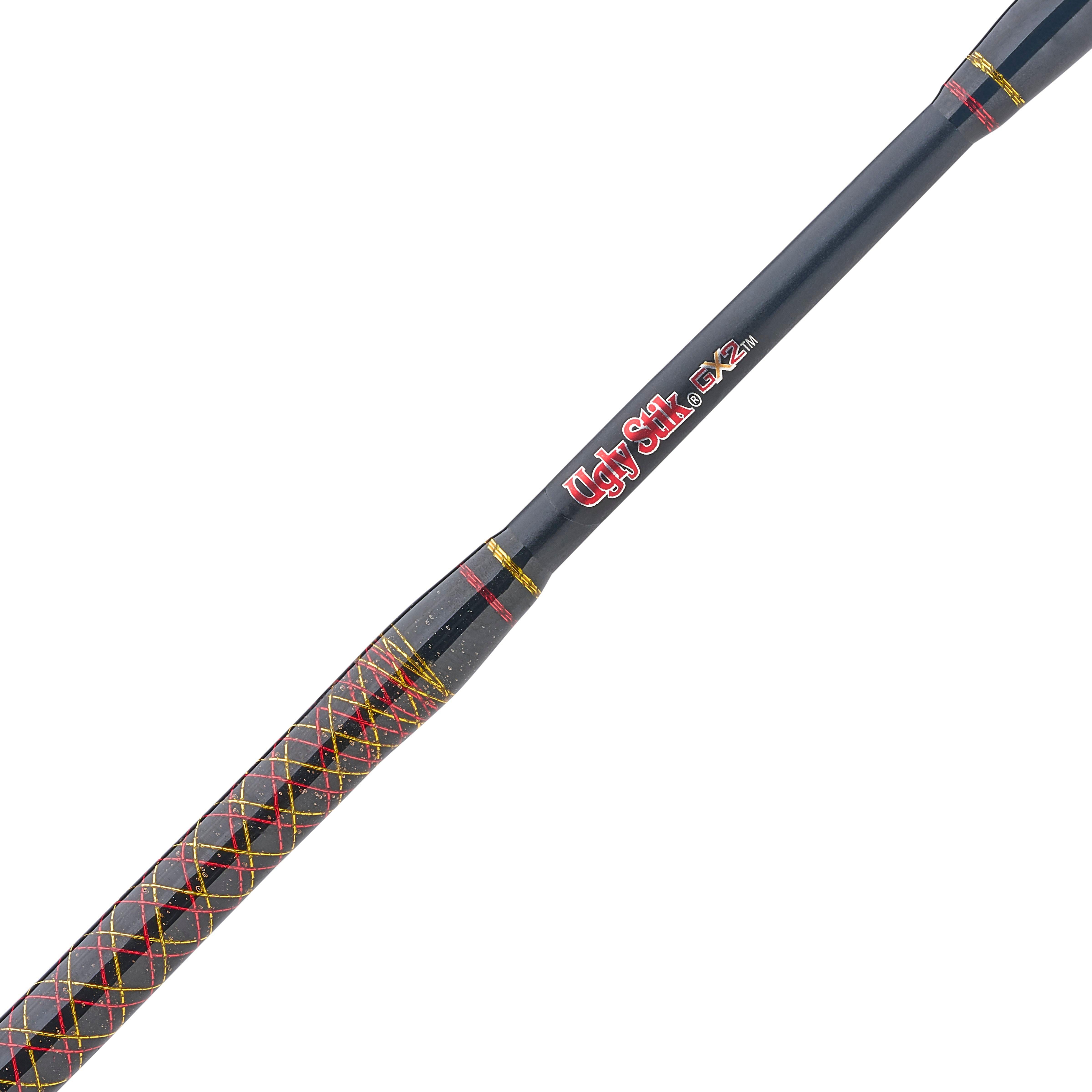 shakespeare ugly stik gx2 dock runner spinning combo 36-in GX2 LE Ice It is great for casting in tight places Ugly Stik Dock Runner Spincast
