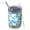 Blue Daisy Flower, variant on 12oz Tumblers Dark Blue Daisy Flower Pattern Vacuum Insulated Stainless Steel Travel Tumbler Cups Mug with Lid and Straw for Beer,Coffee,Beverages with Cleaning Brush for Cold & Hot Drinks