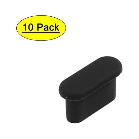 10Pcs TYPE-C Black Silicone Anti-dust Stopper/Plug for Protect Data Port price history on PriceWatchPro