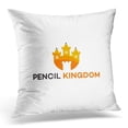 thumbnail image 1 of BSDHOME Housse de Coussin Design Moderne Architecture Blanche Royaume des Crayons 18x18 Pouces, 1 of 1