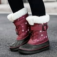 thumbnail image 2 of Snow Boots for Kids - Insulated Waterproof Winter Snow Boots for Boys and Girls - Little Kid and Big Kid Size 6 to 16 Mid-Calf Boots, 2 of 8