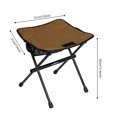 thumbnail image 4 of Silla plegable para barbacoa, práctico taburete de pesca con almacenamiento para relajarse al aire libre Likrtyny Para estrenar, 4 of 6