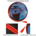 thumbnail image 4 of Cubo plegable portátil con tapa, recipiente de agua, lavabo para acampar y pescar, 4 of 5