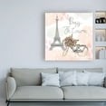 thumbnail image 3 of Trademark Fine Art 'Sweet Paris II' Canvas Art by Laura Marshall, 3 of 3