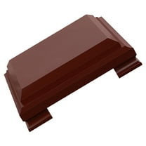 GAXIRE Dark Red Wooden Display Stand Base for Fish Tank Aquarium Decor Holder Shelf