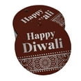 thumbnail image 1 of Inkdotpot Pack Of 50 Real Silver Foil Paper Tags Happy Diwali Favor Hang Tags, 1 of 7