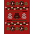 thumbnail image 4 of T-Shirt de Noël Moche Star Wars Darth Vader pour Hommes - Rouge - Moyen, 4 of 4