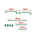 thumbnail image 4 of Tomato Growing Cage Garden Plant Support Stakes for Potted Plants Vines Pots Three Layer 55cm, 4 of 10