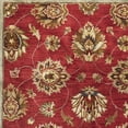 thumbnail image 4 of HomeRoots 350604 9 ft. x 13 ft. Wool Red Area Rug, 4 of 11