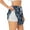 White, variant on Sailing Cruises Nautical Print Women's Sports Shorts with Drawstring Elastic Waistband for Running, Yoga, Fitness-XX-Large