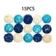 thumbnail image 2 of Decoración del hogar, decoración de habitaciones, decoración de paredes, cuenco decorativo azul mixto, relleno para jarrón, decoración para mesa de centro, decoración para fiesta de boda, jarrón natur, 2 of 7