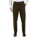 Winthrop & Church Pantalon en Coton pour Hommes devant Uni&44; Olive - Taille 40 Sans Ourlet – image 1 sur 1