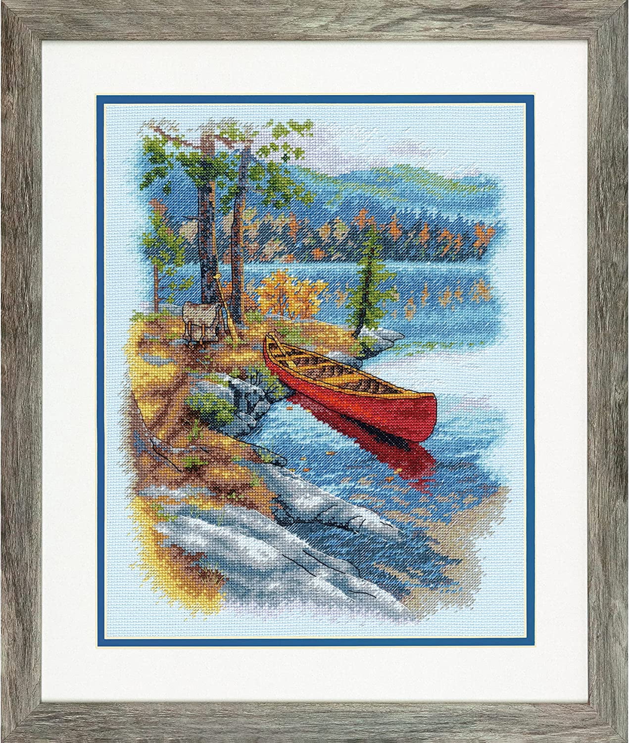 Dimensions Counted Cross Stitch Kit 11"X14"-Outdoor Adventure (14 Count)