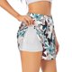 thumbnail image 1 of Balery Butterfly Pantalones cortos deportivos para mujer con forro y dos bolsillos, elásticos, para entrenamiento, gimnasio, yoga-X-Large, 1 of 7