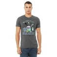 thumbnail image 2 of Midnight Margarita Cocktail Halloween Night Fun Drinks Unisex Men's T-shirt, 2XL, Charcoal, 2 of 6