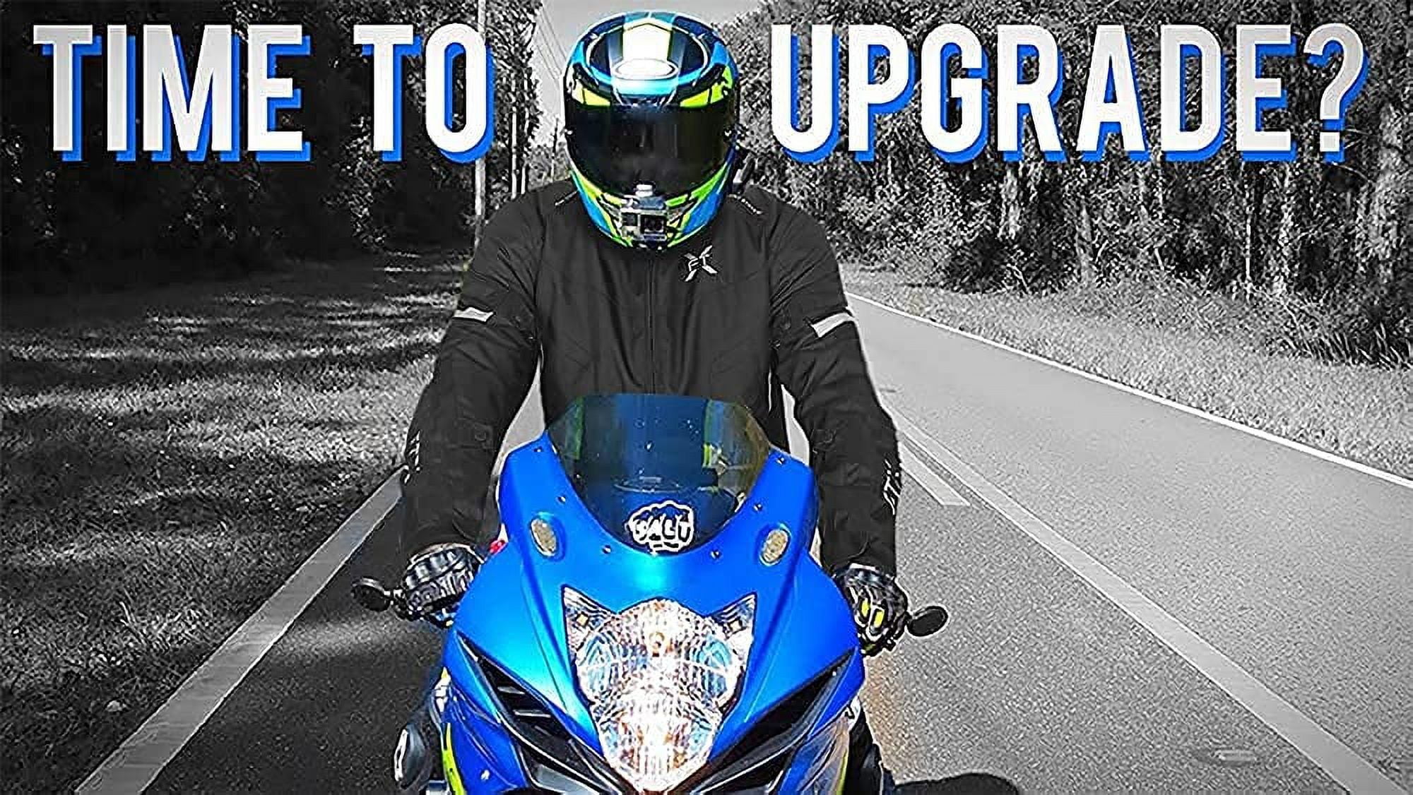 FTX Motorcycle Jacket For Men Waterproof Riding Jacket Textile Windproof Men's Safety Jacket Textile Motorbike CE Armored All Season Hi-Vis Reflective Jacket (Full Black, s)