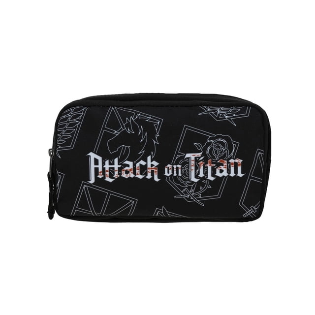 Lapicera Escolar Doble Cierre Attack on Titan CHENSON Manke AK66244-3