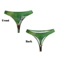 thumbnail image 3 of Fotbe Australian White Tree Frog Sitting on Branch Tanga Sin Costuras para Mujer con Estampado – Panties Invisibles, Transpirables y Cómodos para Uso Diario-Medium, 3 of 6