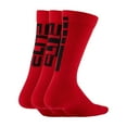 thumbnail image 2 of Kids Nike 3-Pack Elite Dri-FIT Basketball Crew Socks Color: White Size: SMALL, 2 of 4