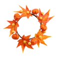 thumbnail image 1 of Conjunto de 2 coronas de Halloween Corona de Navidad Acción de Gracias Otoño Harve Sailing Electrónica, 1 of 5
