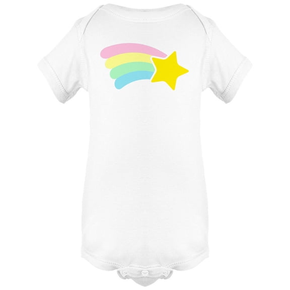 Rainbow & Star Bodysuit Infant -Image by Shutterstock,  6 Months