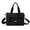 Style B - Black, variant on Small Tote Crossbody Bags for Women Nylon Multi-Pocket Shoulder Handbag Top Handle Satchels Purse Lightweight Messenger Bags with Zipper for Travel Work, Black