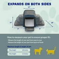 thumbnail image 6 of Katziela Rolling Rover Airline Compliant Expandable Wheeled Pet Carrier Pack 1, 6 of 6