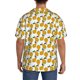 thumbnail image 3 of Fotbe Yellow Pears Camisa Estampada de Manga Corta para Hombre, Casual de Verano, Estilo Playero, Sin Arrugas-Medium, 3 of 5