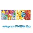 thumbnail image 3 of Pikachu Birthday Party Invitation & Envelopes，12Pcs, 3 of 5