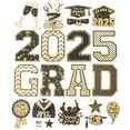 thumbnail image 1 of KAKOWELY 1 juego de imanes para nevera para decoración de graduación y pegatinas para puertas de garaje de coche para celebraciones de graduación y recuerdos., 1 of 4