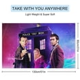 thumbnail image 3 of Doctor Who Beach Towel Microfiber Oversized Lightweight Beach Towel Extra Large Sand Free Towels Travel Swim Pool Yoga Gym Camping Beach Essentials Accessories Vacation Gift 51*31 Inch, 3 of 8