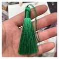 thumbnail image 6 of 5/10pcs 8cm Colorful Tassel Fringe for DIY Crafts and Jewelry Making Spike Polyester Ice Silk Bookmark Key Chain Tassels, 6 of 7