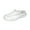 White, variant on Clara Wide Width Professional Sleek Clog BLACK 10