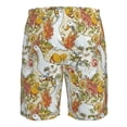 thumbnail image 6 of Naloa Ducks and Flowers Men's Beach Shorts, Surfing shorts, Swim trunks, Quick Dry Swim Trunks for Surfing Beach Fun - Small, 6 of 9