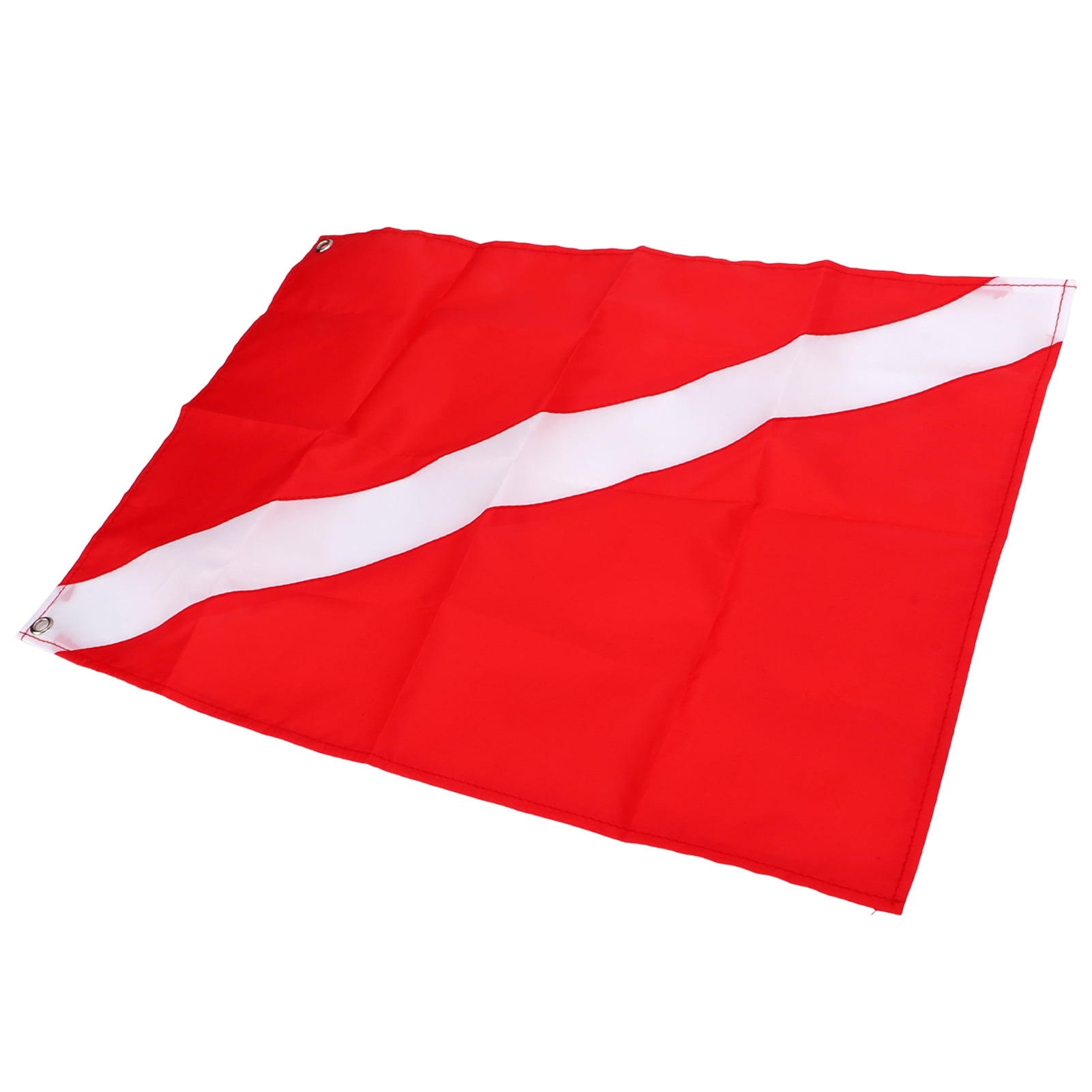 Red White Diver Down Flag Scuba Dive Snorkel Free Diving Equipment 50x35 cm 