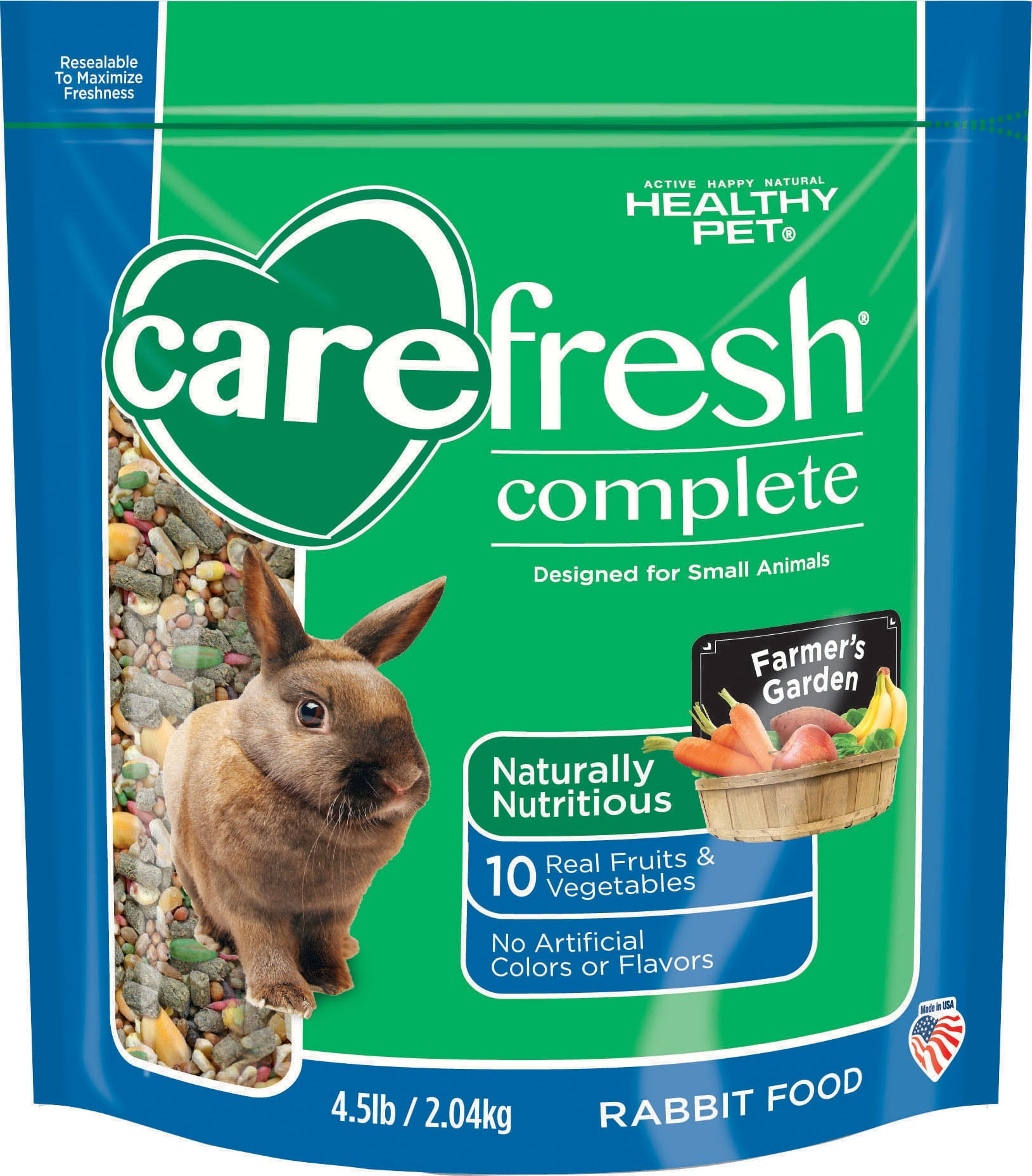 Healthy PetCarefresh Complete Rabbit Food 4.5 Pound