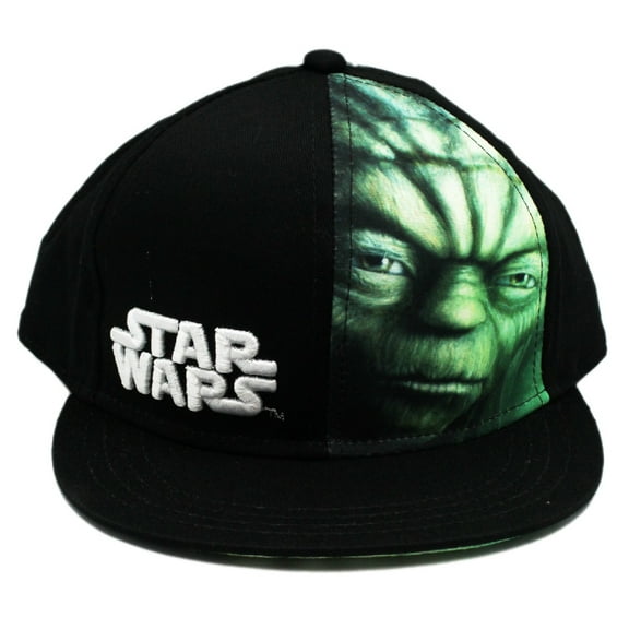 Star Wars Yoda Graphic Art Design Snapback Cap