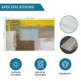 thumbnail image 6 of Yellow Brown Placemats Set of 4, Abstract Blue White Vintage Oil Painting Placemats for Dining Table, Place Mats for Kitchen Tabletop, Waterproof Wipeable Dining Table Mats Set, 6 of 9