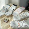 thumbnail image 3 of Fuzzy Socks for Women 5 Pairs Warm Fluffy Socks Winter Slipper Socks Soft Cute Rabbit Animal Socks Gifts, 3 of 7