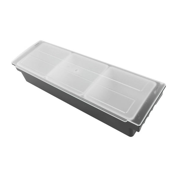Seasoning Organizer Kitchen Seasoning Box, Kitchen Seasoning Spice Box Box, Easy To Black Storage Role Kitchen Seasoning Spice Box for Restaurants 5 Grids