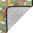 thumbnail image 6 of XMXT Non-Slip Area Rug, Autumn Mushroom Squirrel Polyester Rugs for Living Room, 36 x 24 inches, 6 of 9