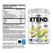 XTEND Original BCAA Powder, Sugar Free Post Workout Muscle Recovery Drink with Amino Acids and 7g BCAAs, Lemon Lime Squeeze Flavor, 30 Servings