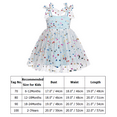 thumbnail image 7 of FYMNSI 2-3T Girls Clothes Summer Sleeveless Tutu Princess Dress Birthday Bowknot Tulle Sundress, 7 of 7