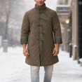 thumbnail image 2 of Manteau à Col Montant Style Rétro Décontracté Automne et Hiver pour Hommes, 2 of 4