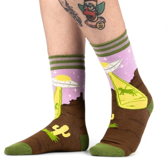 FootClothes Home on the Strange Crew Socks for Men & Women | Size 6-13